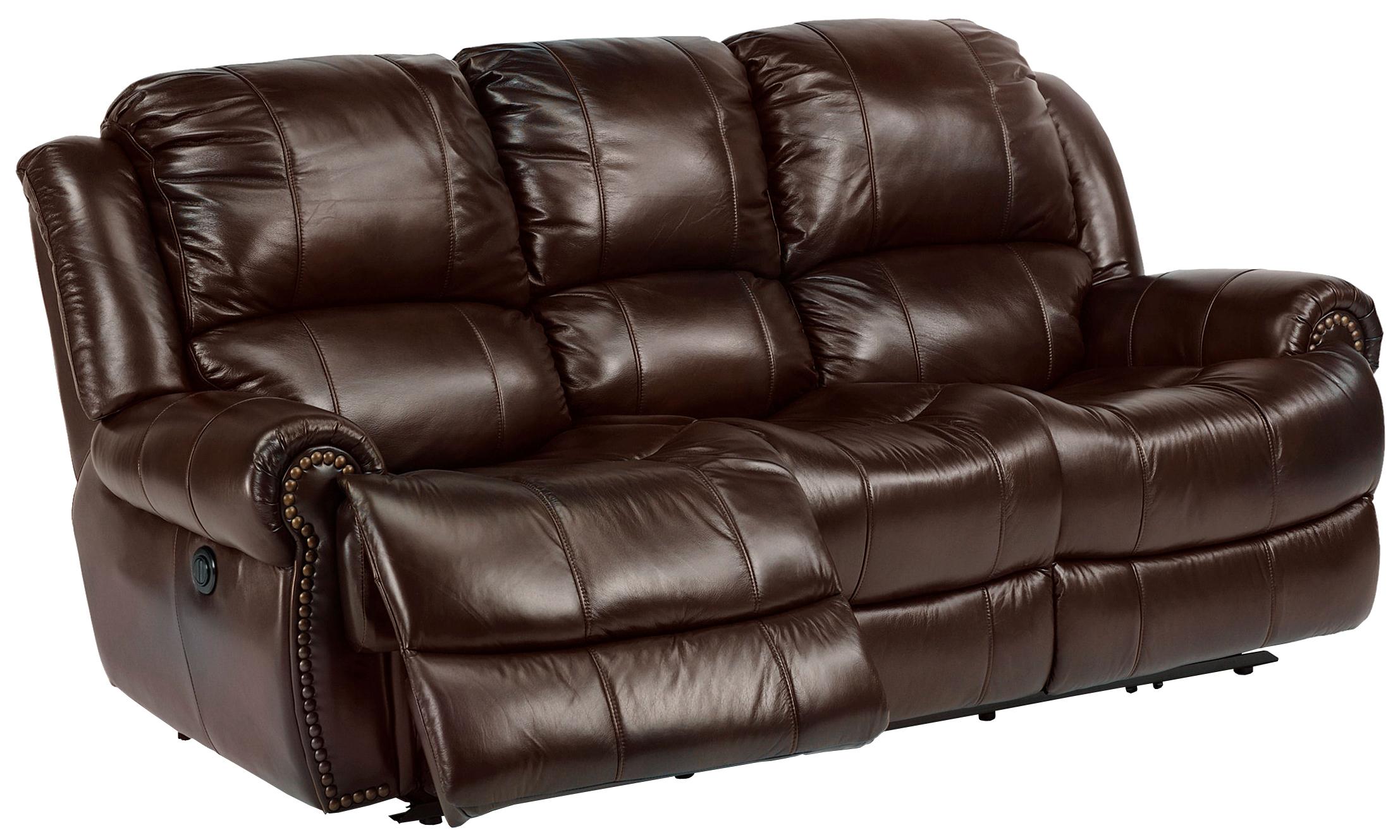 Flexsteel Latitudes Capitol Power Reclining Sofa with Traditional Furniture Style AHFA
